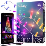 Twinkly CANDIES CANDLES mit 100x 7mm LED RGB 6m