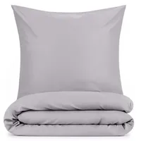 Blumtal Bettwäsche 140x200 cm + Kissenbezug 40x80 cm -