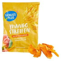 GENUSS PLUS MANGO-STREIFEN Trockenfrüchte 100,0 g