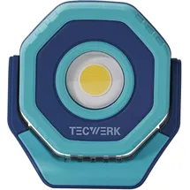 tecwerk LED-Akkuhandleuchte 3,7V 2600 mAh Li-Ion 7 W 100-800 lm Ladezeit 4 h TECWERK Arbeitsleuchte, (800