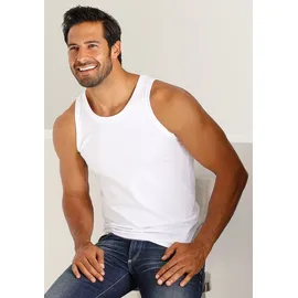 H.I.S. H.I.S »Unterhemd für Herren« Packung, 3 Stk. mit Rundhals aus Baumwolle, Gr. 4/S, weiß, , 809123-4