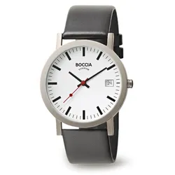 Herrenuhr Allergikerfreundlich - Boccia Modell: 3622-01