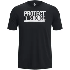 Under Armour Protect This House T-Shirt Herren 001 black/white S