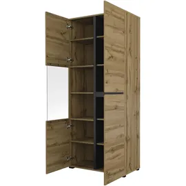 OTTO home Vitrine Cross 79,5 x 40 x 183,5 cm Beige