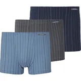 Jan Vanderstorm 3er Pack Retropant LEONELL in blau dunkelgrau | Gr.: 10