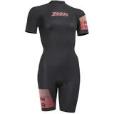 Zoggs Neoprenanzug Shorty Schwarz/Rot L