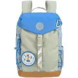 Lässig Kinderrucksack Kindergartenrucksack Wanderrucksack - ab 3 Jahre - 9 Liter/Mini Outdoor Backpack Sunny Explorer Green/Blue
