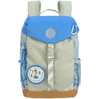 Lässig Kinderrucksack Kindergartenrucksack Wanderrucksack - ab 3 Jahre - 9 Liter/Mini Outdoor Backpack Sunny Explorer Green/Blue