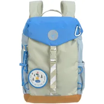 Lässig Kinderrucksack Kindergartenrucksack Wanderrucksack - ab 3 Jahre - 9 Liter/Mini Outdoor Backpack Sunny Explorer Green/Blue
