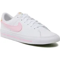Nike Court Legacy DA5380115 (37.5/wht-pink foam sesame-hone) - Weiß