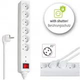 Hama Steckdosenleiste 1,40 m Weiß 6 St.