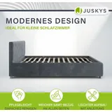 Juskys Nizza 140 x 200 cm dunkelgrau