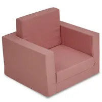 Kindersessel ausklappbar 48 x 48 cm rosa