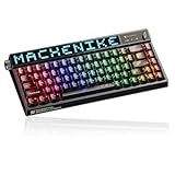 Machenike 4000mAh Kabellose Mechanische Gaming Tastatur Mit LED-Smartbildschirm,Anti-Ghosting, Hot Swappable, 60% Mechanische Tastatur für Win/Mac/IOS/Android