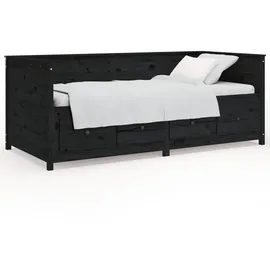 vidaXL Tagesbett 90 x 200 cm schwarz