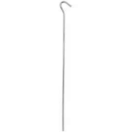 mobilibrico Zelthering 30cm Metall mit offener Ose 10 Stuck im Polybeutel