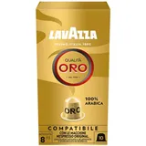 Lavazza Qualità Oro, Arabica-Bohnen mit fruchtig-floralem Geschmack, 10 Kapseln, Nespresso kompatibel