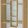 KADIMA DESIGN Aktenregal Hoch Schmal 50x196x37 cm Chalet-Eiche-Nb./Weiß