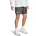 Herren 6in Short warme weiche Sporthose schweißabweisende schnelltrocknende Laufshorts mit Zugkordel Castlerock Onyx White XL