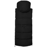 Aurora Hood Vest Frauen Weste schwarz XL 100 Polyester Basics Casual Wear Streetwear