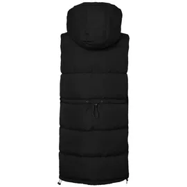 Noisy May Aurora Hood Vest Frauen Weste schwarz XL 100% Polyester Basics, Casual Wear, Streetwear