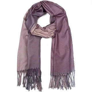 Stylebreaker Schal in Beige-Lila | Gr.: onesize