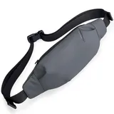 Mark Ryden 200g Ultraleicht Umhängetasche Herren, Wasserdicht Sling Bag Slingtasche,Alltagsleben Kleiner Rucksack, Mehrere Taschen Sling Daypacks, für Reisen Wandern Tagestermine reicht - Grau