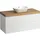 Laufen LANI Waschtischplatte wildeiche inklusive Unterschrank, 1 Ausschnitt mittig, 1185x495x580mm, H4065711122601, Farbe: Weiß matt