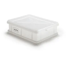 Alfa Forni Teig Box 40 cm x 30 cm inkl. Deckel