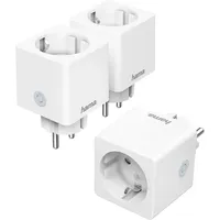 Hama Funksteckdose 3.680 W Weiß 3 St.