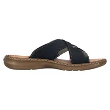 Rieker Pantoletten Blau/Beige 46