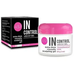 Asp  Manuküre Set LED/UV Gel In Control - Transparent Pink  in, Einheitsgrösse