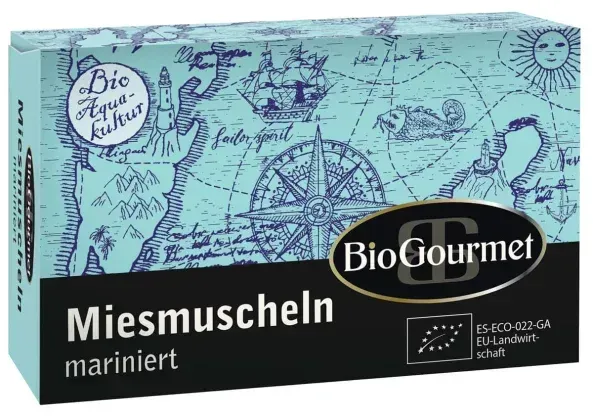 BioGourmet Miesmuscheln, mariniert bio