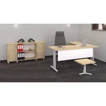 xl moebel gmbh Eckschreibtisch Büro Arbeitszimmer, Modern Komplett Set Möbel 3tlg Neu