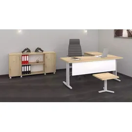 xl moebel gmbh Eckschreibtisch Büro Arbeitszimmer, Modern Komplett Set Möbel 3tlg Neu