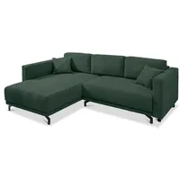 filippo Ecksofa Loren Cord Grün