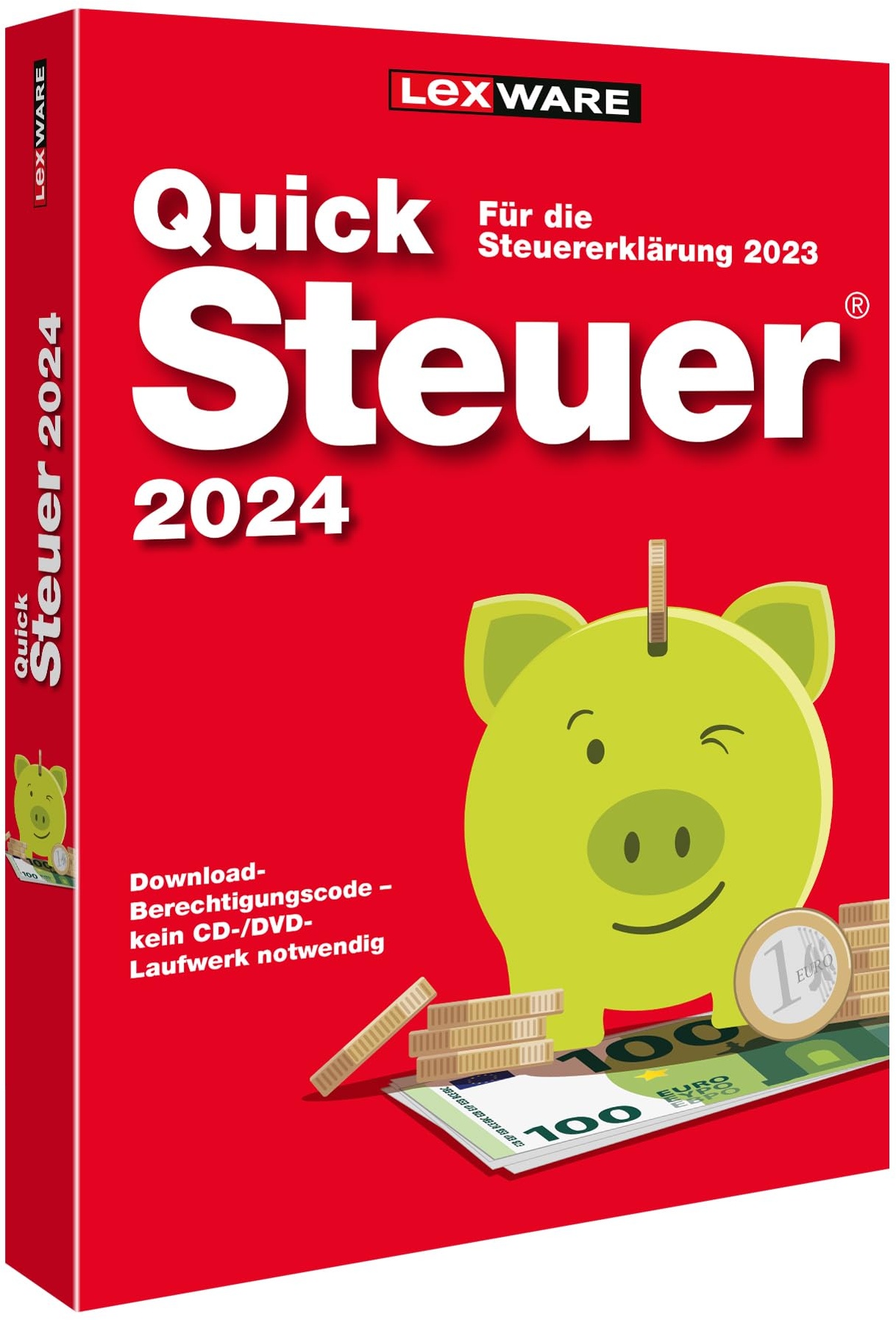 QuickSteuer 2024 (für Steuerjahr 2023) | Minibox | Private und gewerbliche Steuererklärung