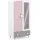 habeig Kinderkleiderschrank Himmelssterne #441 2-türig MDF rosa/weiß