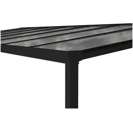 Gardendreams Terrassenüberdachung Easy Edition 700 cm grau