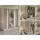 MKS Schiebetürenschrank DIANA 180 x 216 x 61 cm Kaschmir/Schwarz