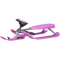 Schlitten Snowracer Curve Graphite Grey/Pink EINHEITSGRÖSSE