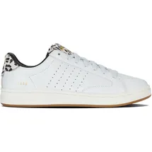 K-Swiss Kswiss Women's Lozan Klub LTH,Wht/Leopard/Snwwht,39EU
