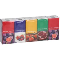 Taschentücher Motiv Vitamine