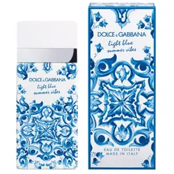 Dolce And Gabbana Light Blue Summer Vibes Eau De Toilette Spray 50ml 0,05 l