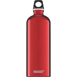 Alu-Trinkflasche Traveller 1.0L red 1000 mL