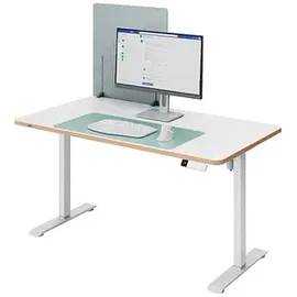 Leitz Tischtrennwand 60 x 70 cm grau