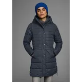 POLARINO Wintermantel Warm wattiert. Obermaterial wasserabweisend und winddicht., blau