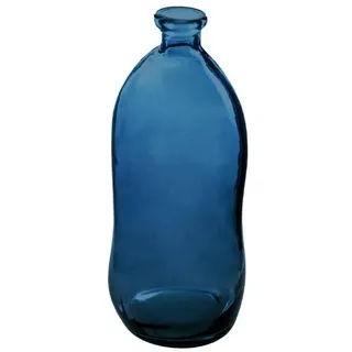 Atmosphera Vase Dame Jeanne - recyceltes Glas - sturmblau h 35 cm Atmosphera créateur d'intérieur