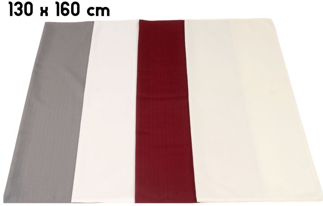 Tischdecke LEINENOPTIK (LB 160x130 cm)