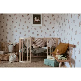Waldin Babybett Kinderbett 7in1 mit Matratze,
